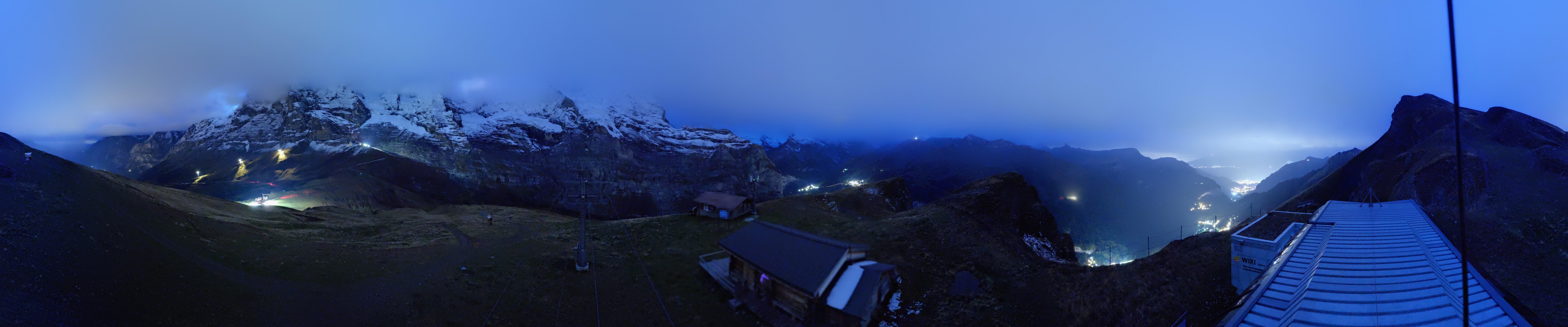 Archiv Foto Webcam Kleine Scheidegg-Lauberhorn, Grindelwald