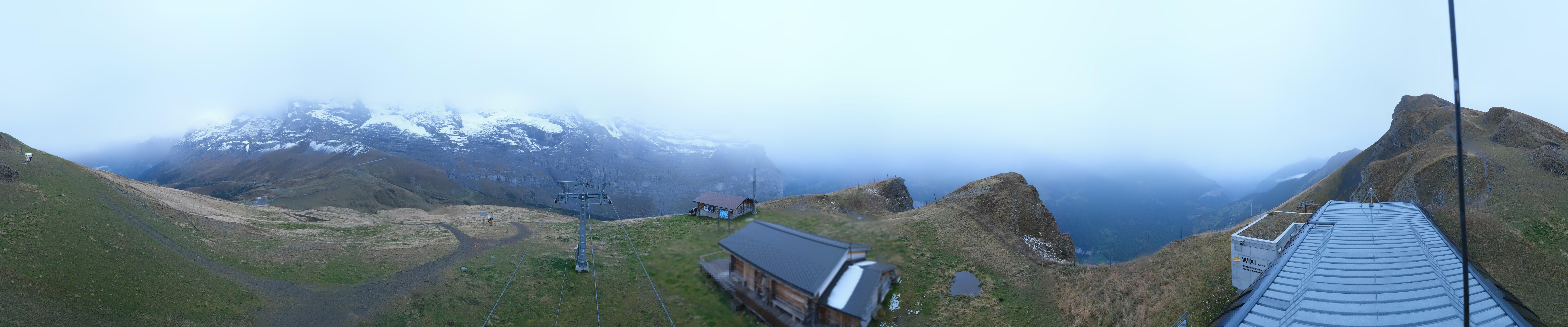 Archiv Foto Webcam Kleine Scheidegg-Lauberhorn, Grindelwald