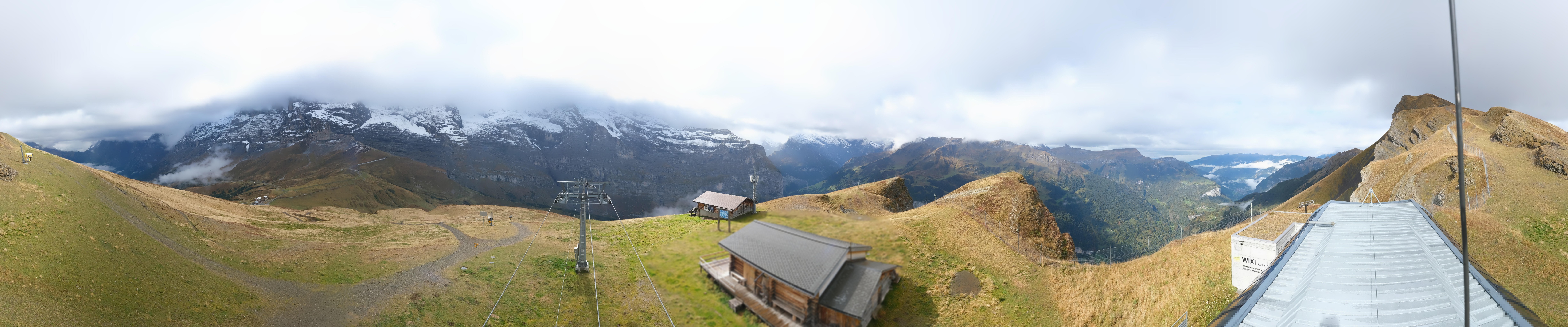 Archiv Foto Webcam Kleine Scheidegg-Lauberhorn, Grindelwald