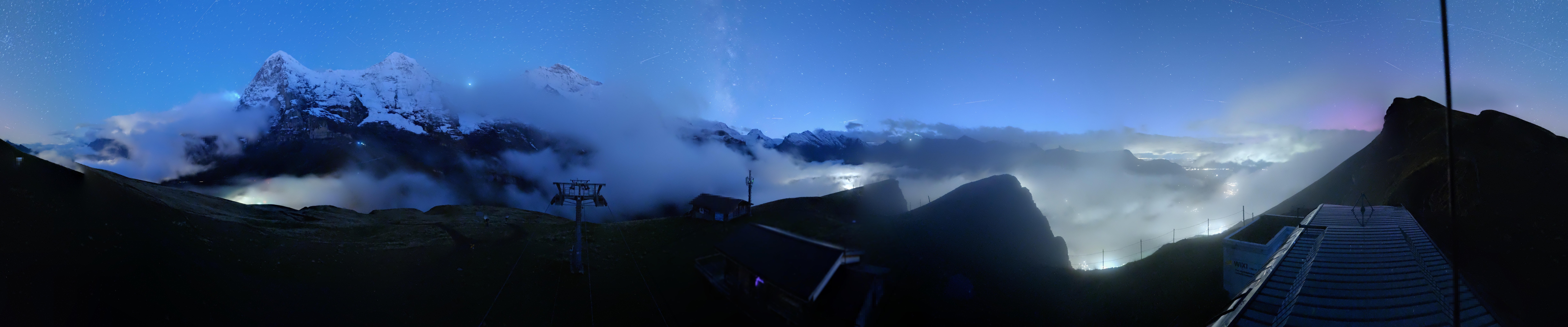 Archived image Webcam Top Station Lauberhorn, Grindelwald