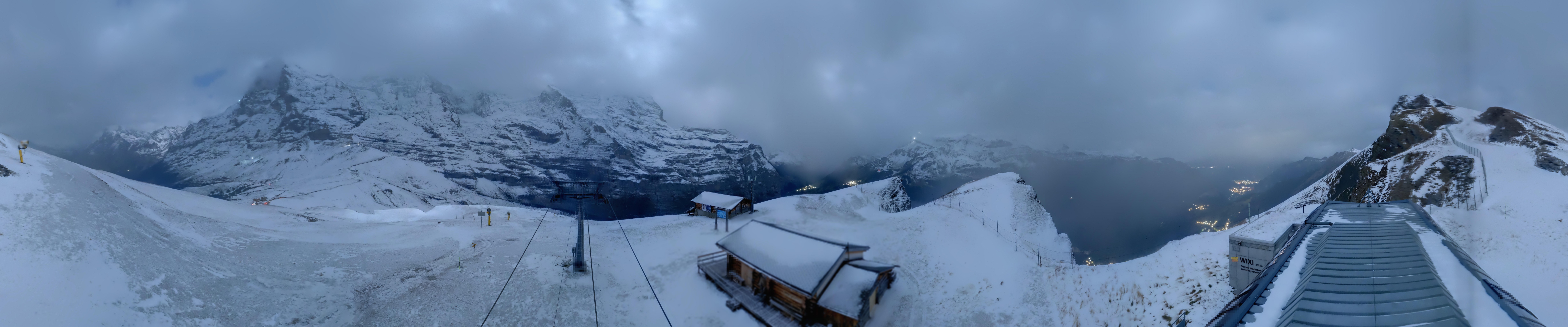 Archiv Foto Webcam Kleine Scheidegg-Lauberhorn, Grindelwald