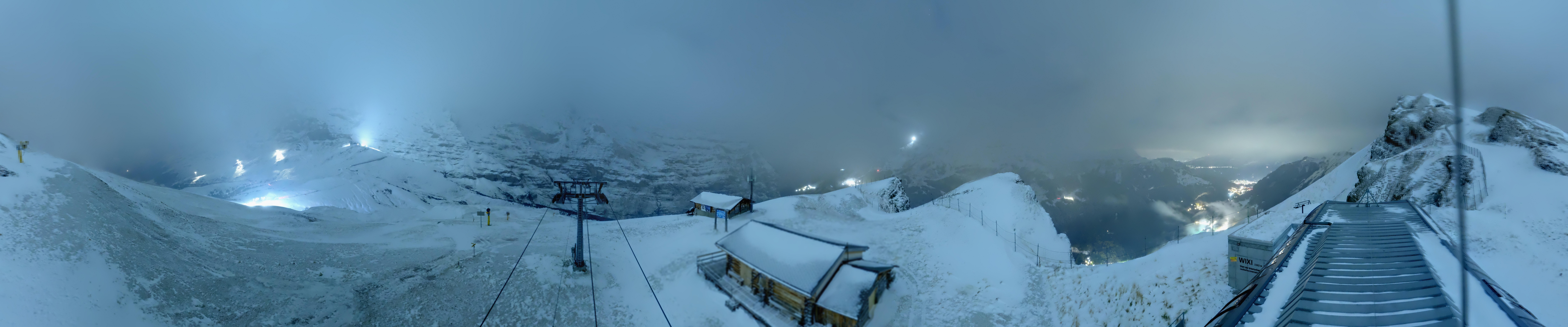 Archiv Foto Webcam Kleine Scheidegg-Lauberhorn, Grindelwald