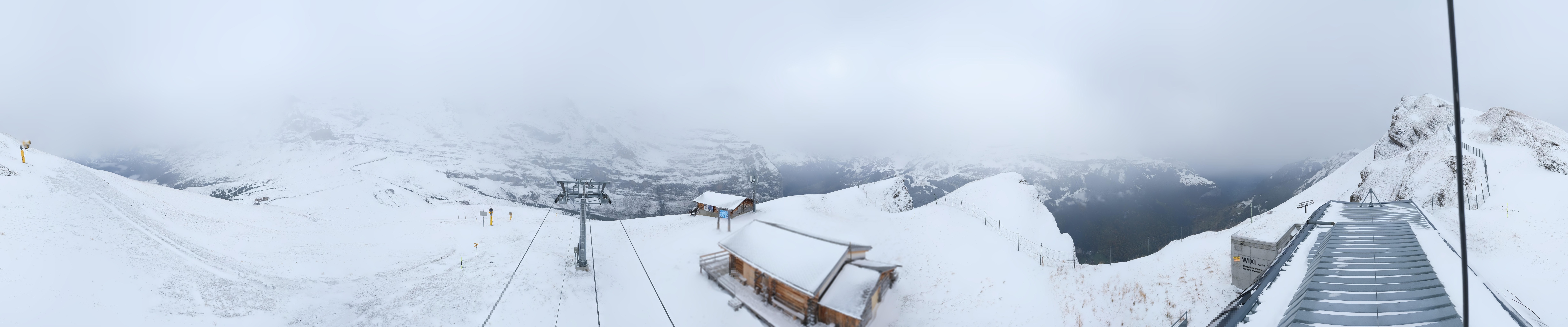 Archiv Foto Webcam Kleine Scheidegg-Lauberhorn, Grindelwald