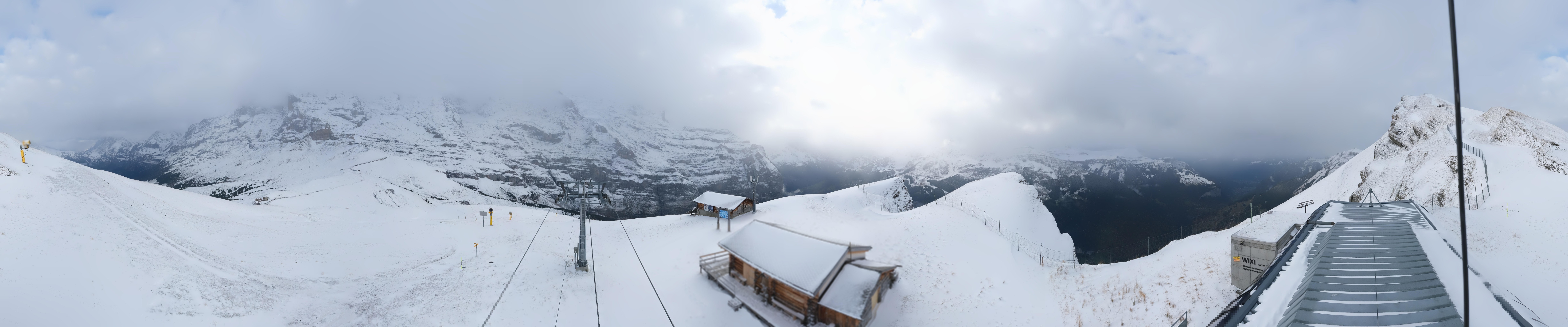 Archiv Foto Webcam Kleine Scheidegg-Lauberhorn, Grindelwald