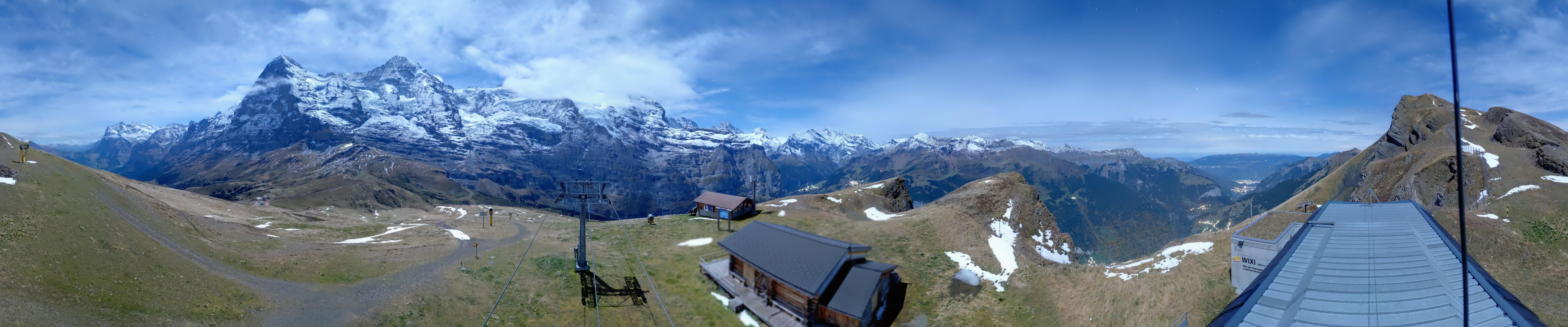 Archiv Foto Webcam Kleine Scheidegg-Lauberhorn, Grindelwald