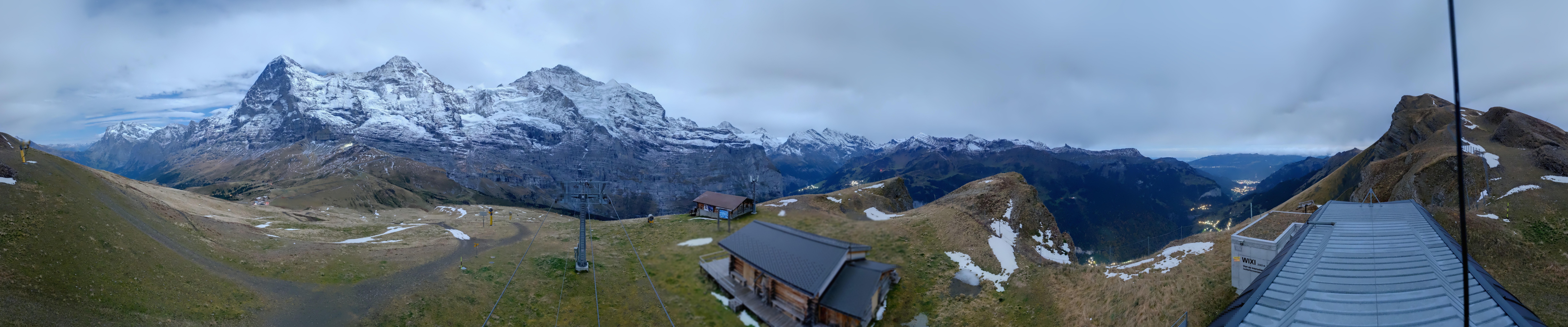 Archiv Foto Webcam Kleine Scheidegg-Lauberhorn, Grindelwald