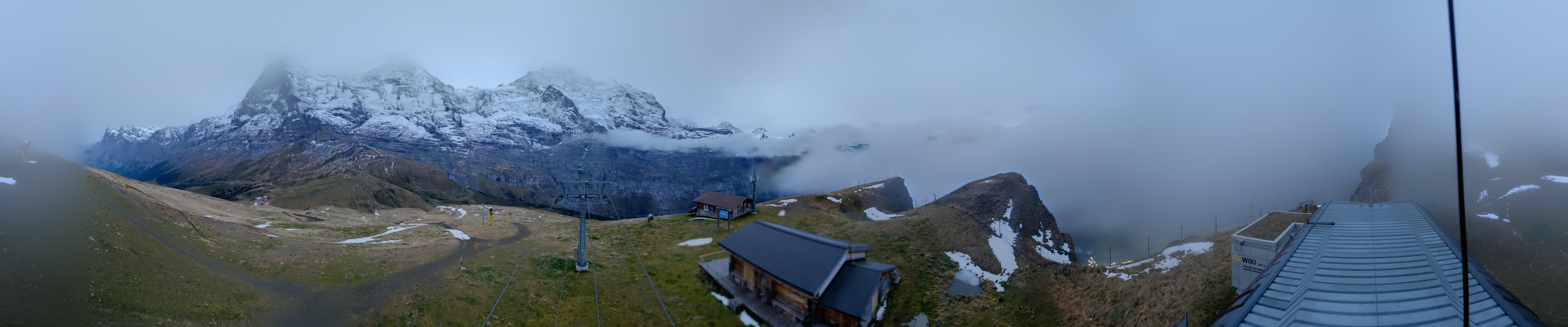 Archiv Foto Webcam Kleine Scheidegg-Lauberhorn, Grindelwald
