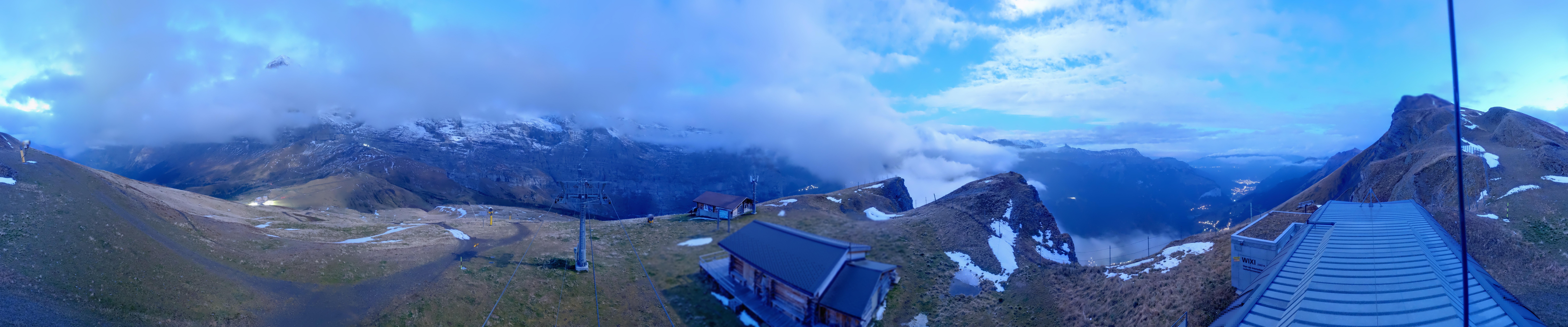 Archiv Foto Webcam Kleine Scheidegg-Lauberhorn, Grindelwald