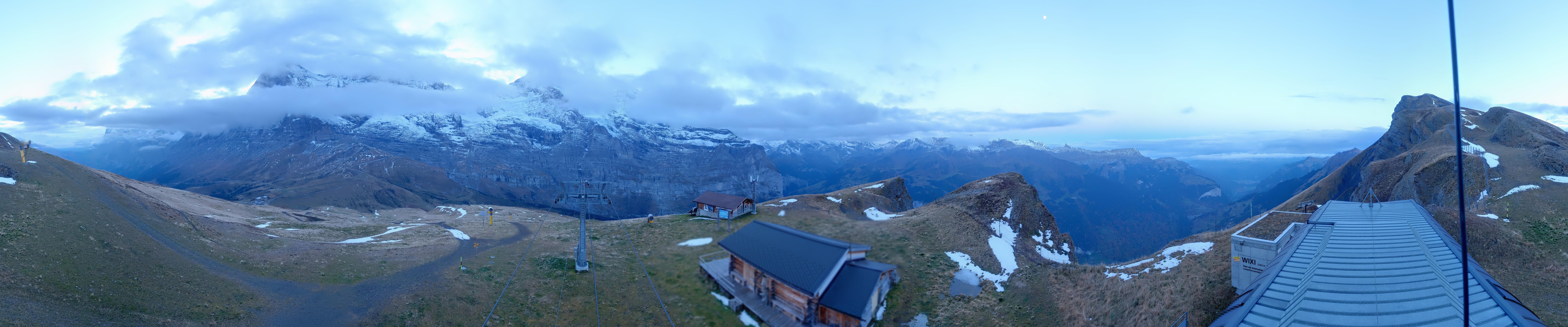 Archiv Foto Webcam Kleine Scheidegg-Lauberhorn, Grindelwald