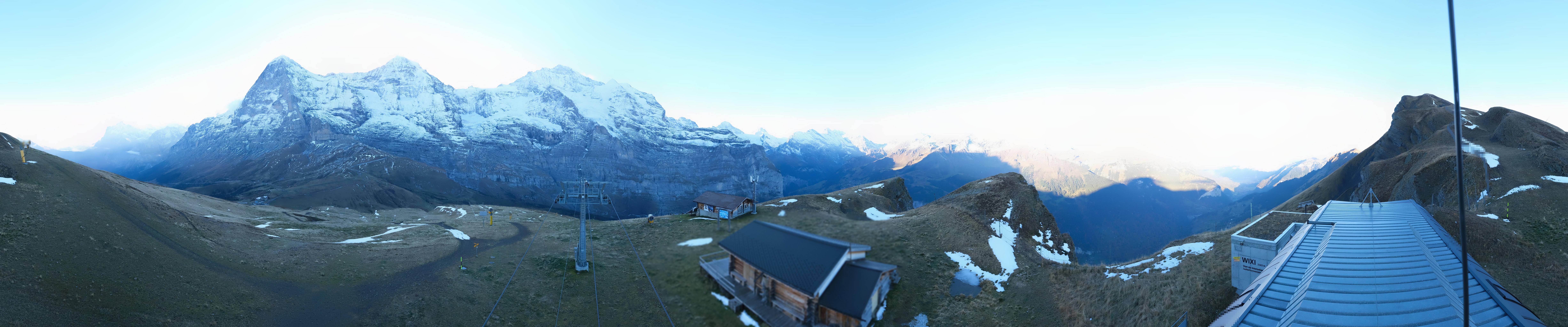 Archiv Foto Webcam Kleine Scheidegg-Lauberhorn, Grindelwald