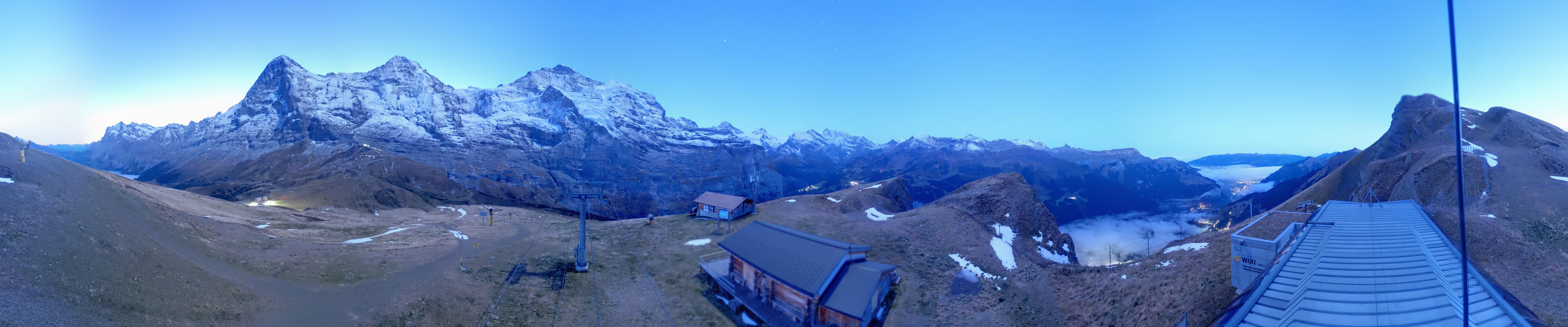 Archiv Foto Webcam Kleine Scheidegg-Lauberhorn, Grindelwald