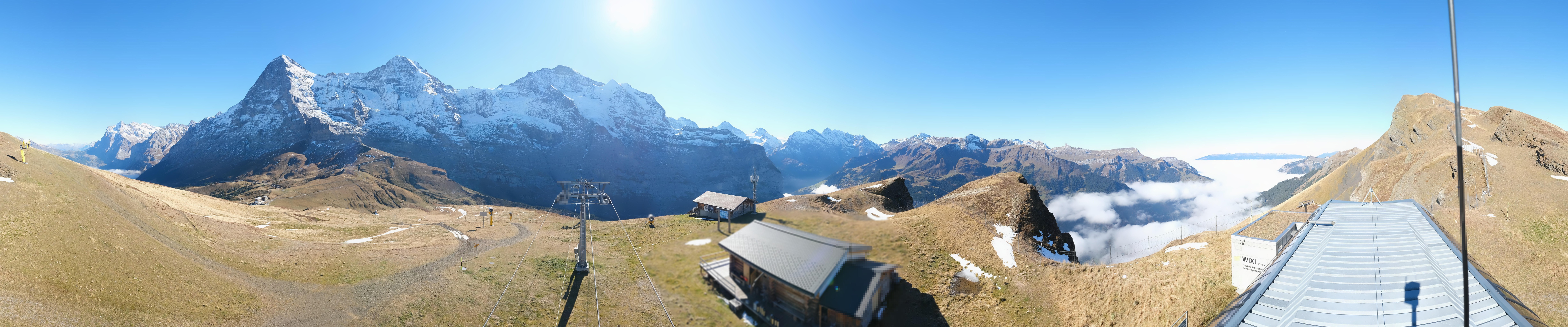 Archiv Foto Webcam Kleine Scheidegg-Lauberhorn, Grindelwald