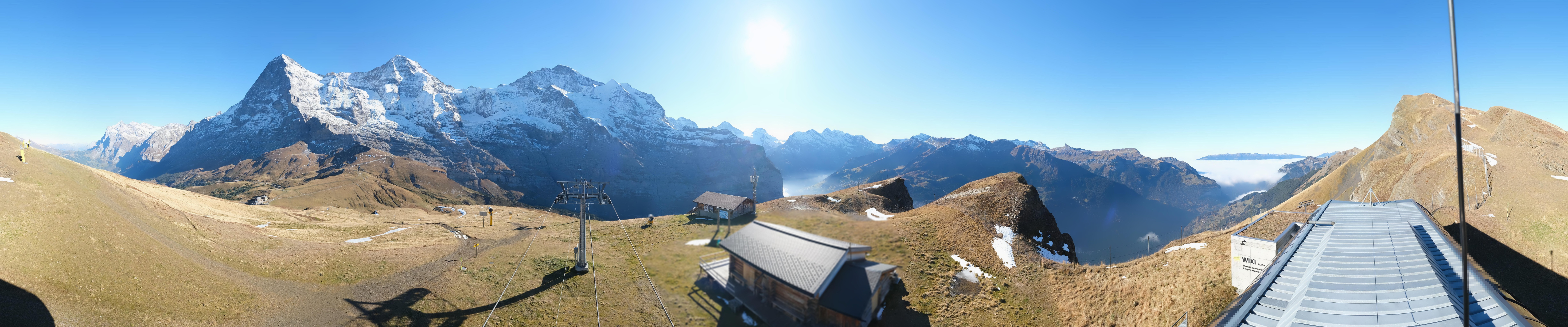 Archiv Foto Webcam Kleine Scheidegg-Lauberhorn, Grindelwald