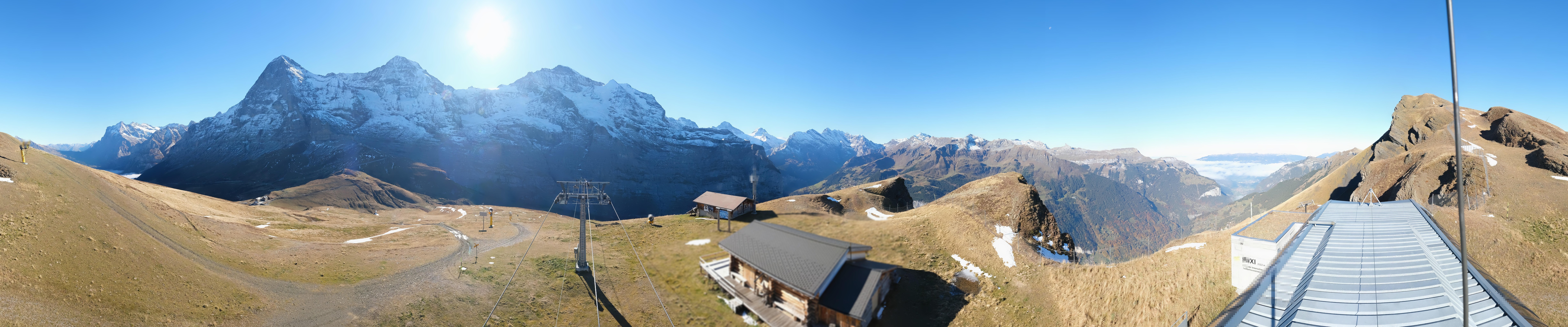 Archiv Foto Webcam Kleine Scheidegg-Lauberhorn, Grindelwald