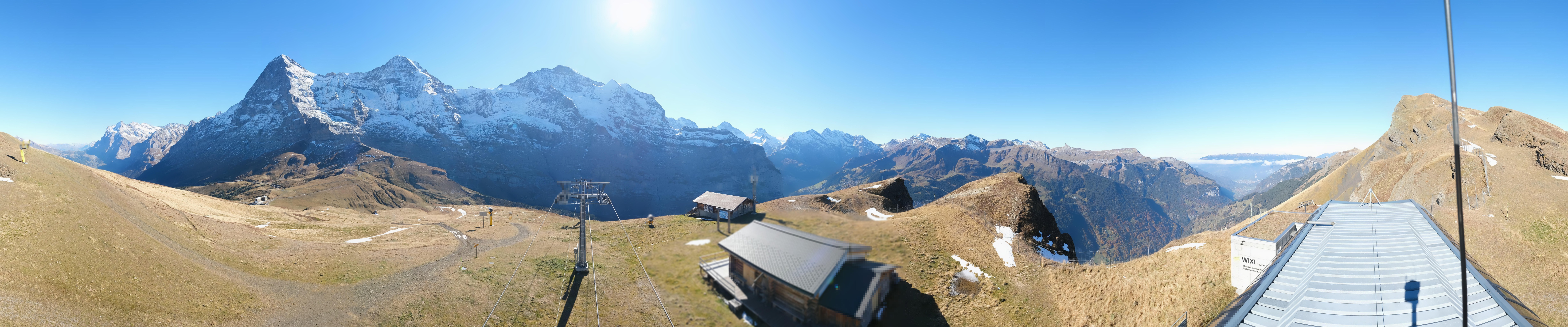 Archiv Foto Webcam Kleine Scheidegg-Lauberhorn, Grindelwald