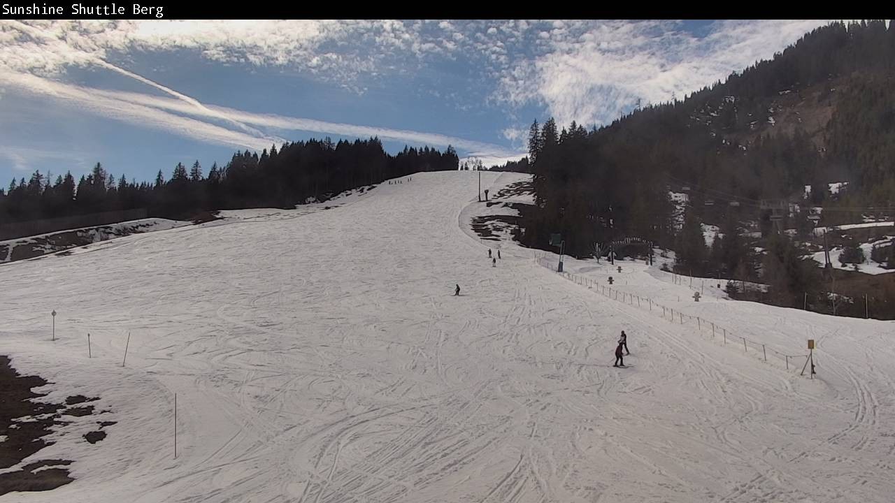 Archiv Foto Webcam Shuttleberg bei Flachauwinkl-Kleinarl