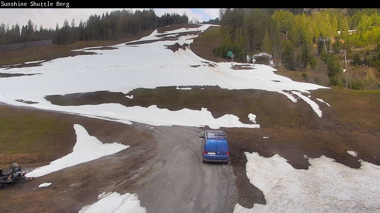 Archiv Foto Webcam Shuttleberg bei Flachauwinkl-Kleinarl