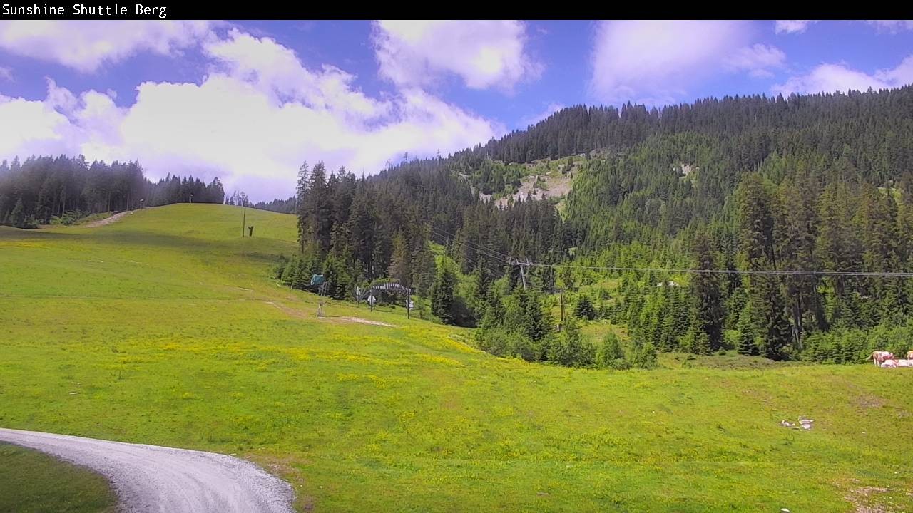 Archived image Webcam Shuttleberg in Flachauwinkl-Kleinarl
