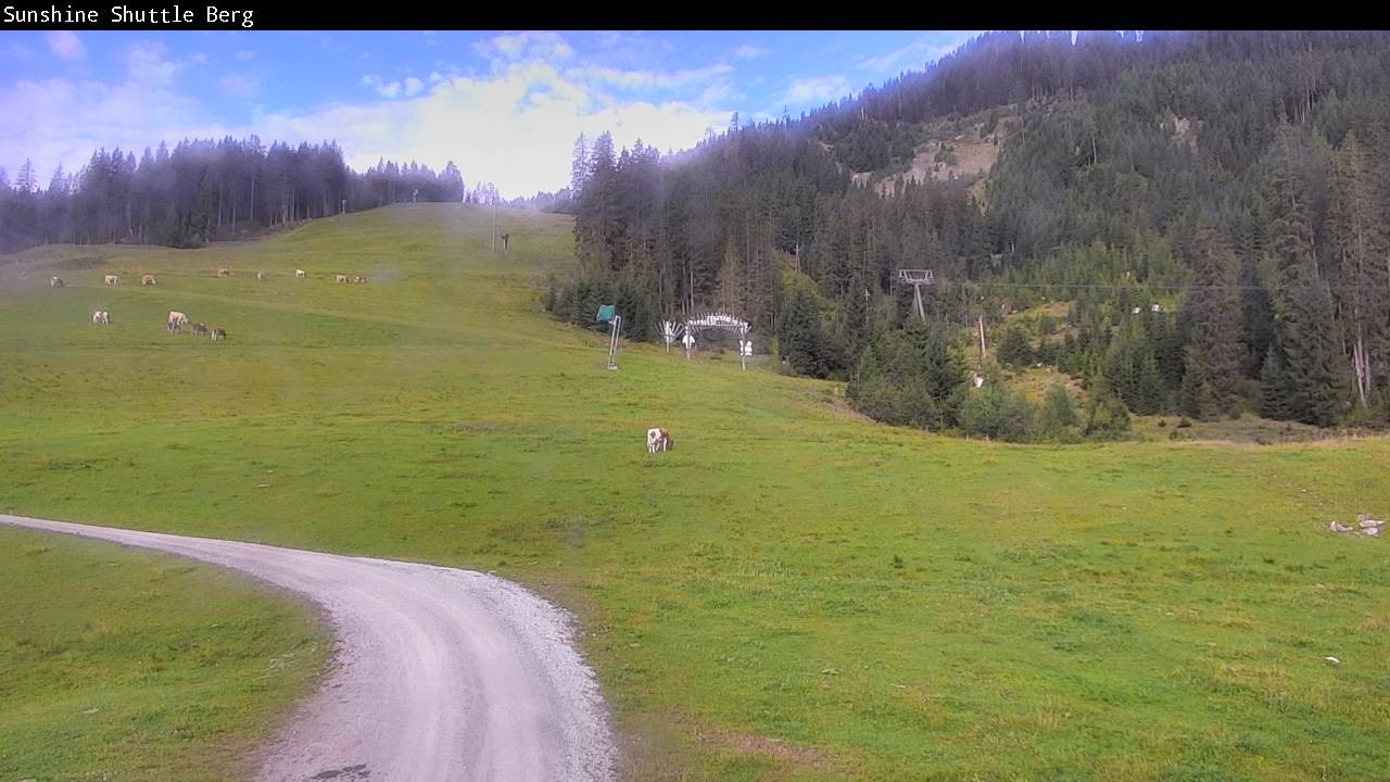 Archiv Foto Webcam Shuttleberg bei Flachauwinkl-Kleinarl