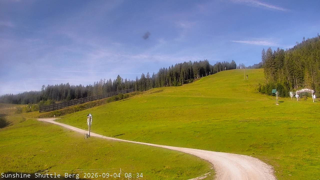 Archiv Foto Webcam Shuttleberg bei Flachauwinkl-Kleinarl