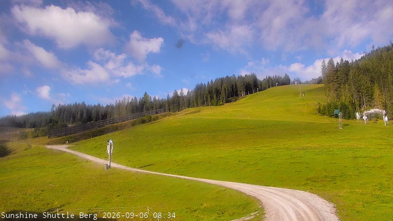 Archiv Foto Webcam Shuttleberg bei Flachauwinkl-Kleinarl