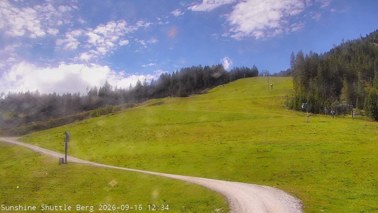 Archiv Foto Webcam Shuttleberg bei Flachauwinkl-Kleinarl