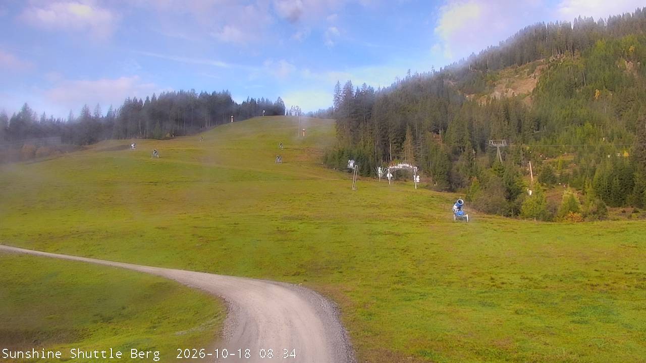 Archiv Foto Webcam Shuttleberg bei Flachauwinkl-Kleinarl