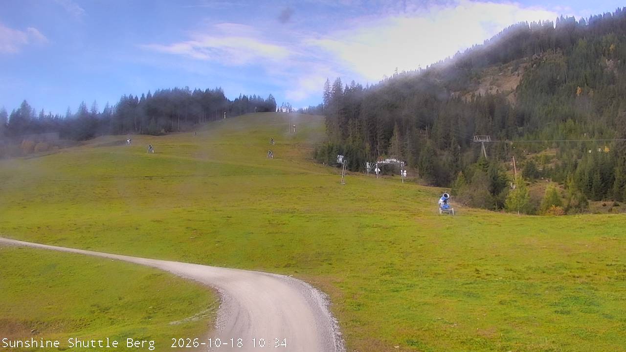 Archiv Foto Webcam Shuttleberg bei Flachauwinkl-Kleinarl