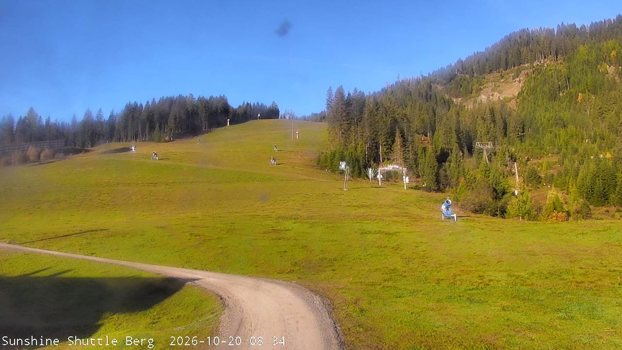 Archiv Foto Webcam Shuttleberg bei Flachauwinkl-Kleinarl