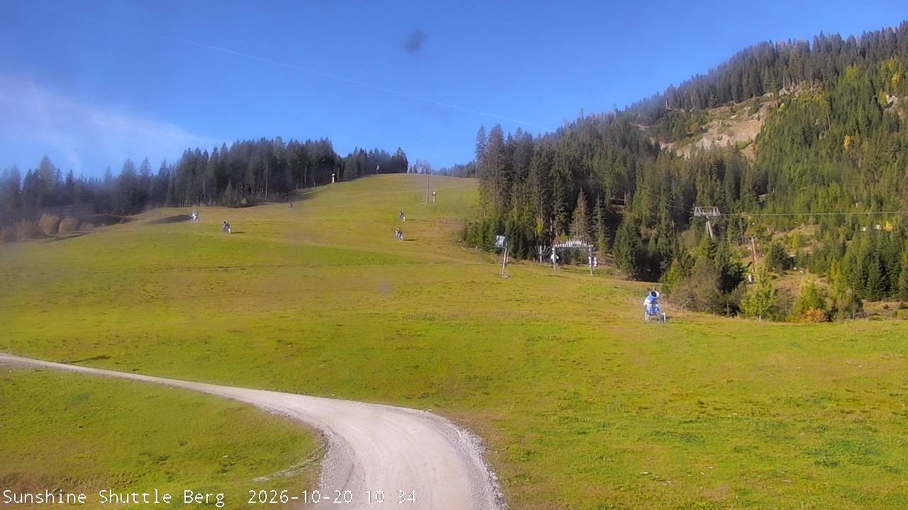 Archiv Foto Webcam Shuttleberg bei Flachauwinkl-Kleinarl