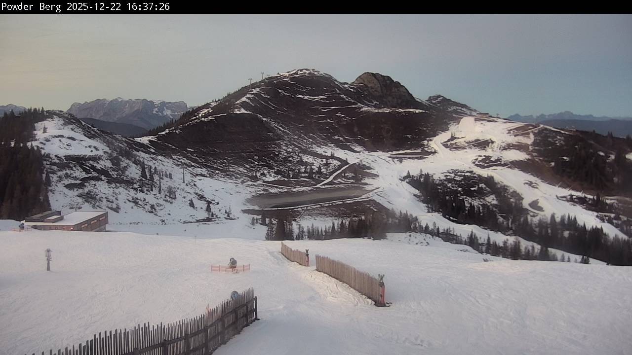 Archiv Foto Webcam Flachauwinkl-Kleinarl: Bergstation Powder Shuttle