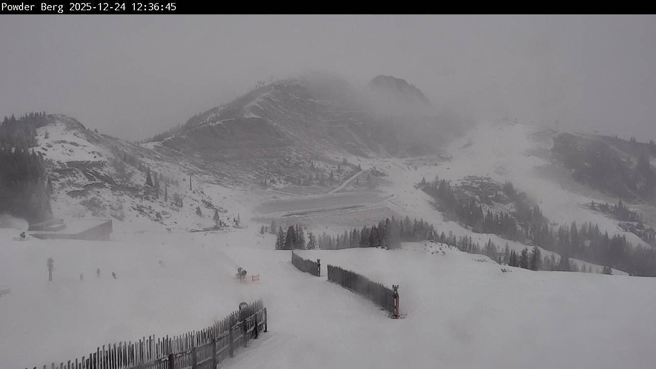 Archiv Foto Webcam Flachauwinkl-Kleinarl: Bergstation Powder Shuttle