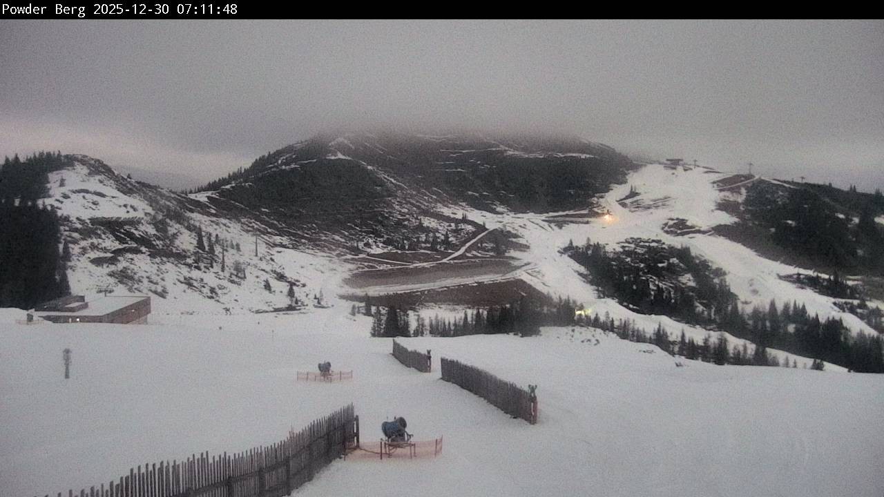 Archiv Foto Webcam Flachauwinkl-Kleinarl: Bergstation Powder Shuttle