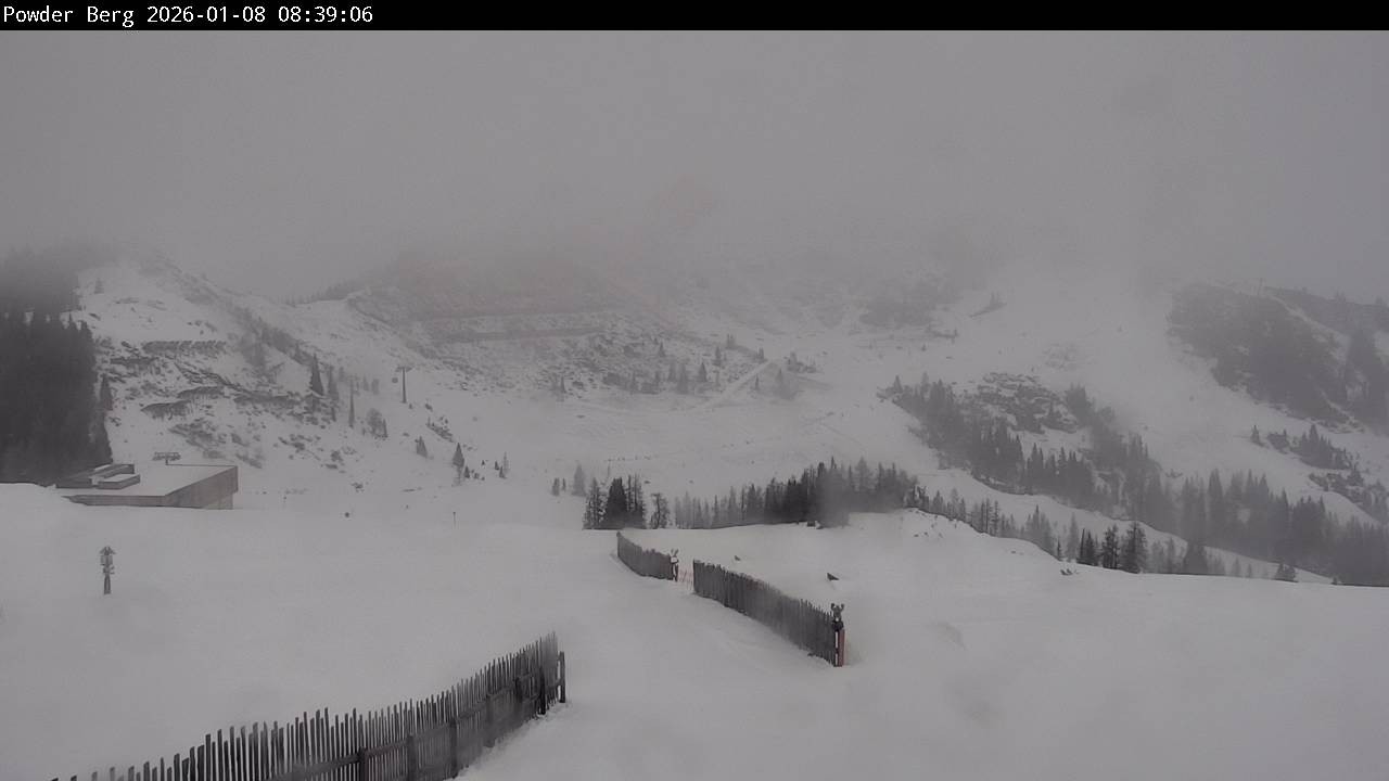 Archiv Foto Webcam Flachauwinkl-Kleinarl: Bergstation Powder Shuttle