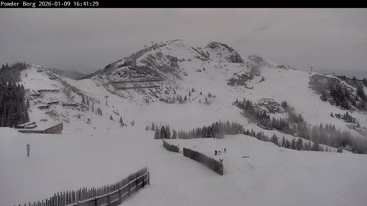 Archiv Foto Webcam Flachauwinkl-Kleinarl: Bergstation Powder Shuttle
