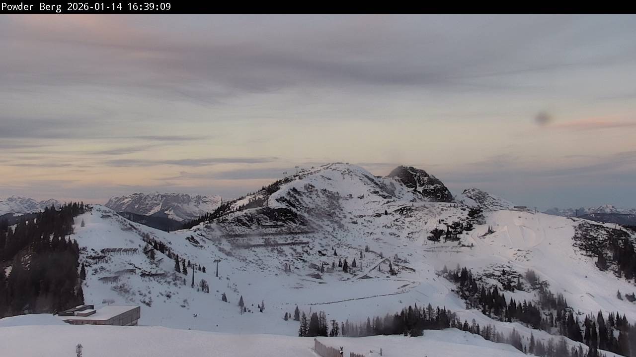Archiv Foto Webcam Flachauwinkl-Kleinarl: Bergstation Powder Shuttle