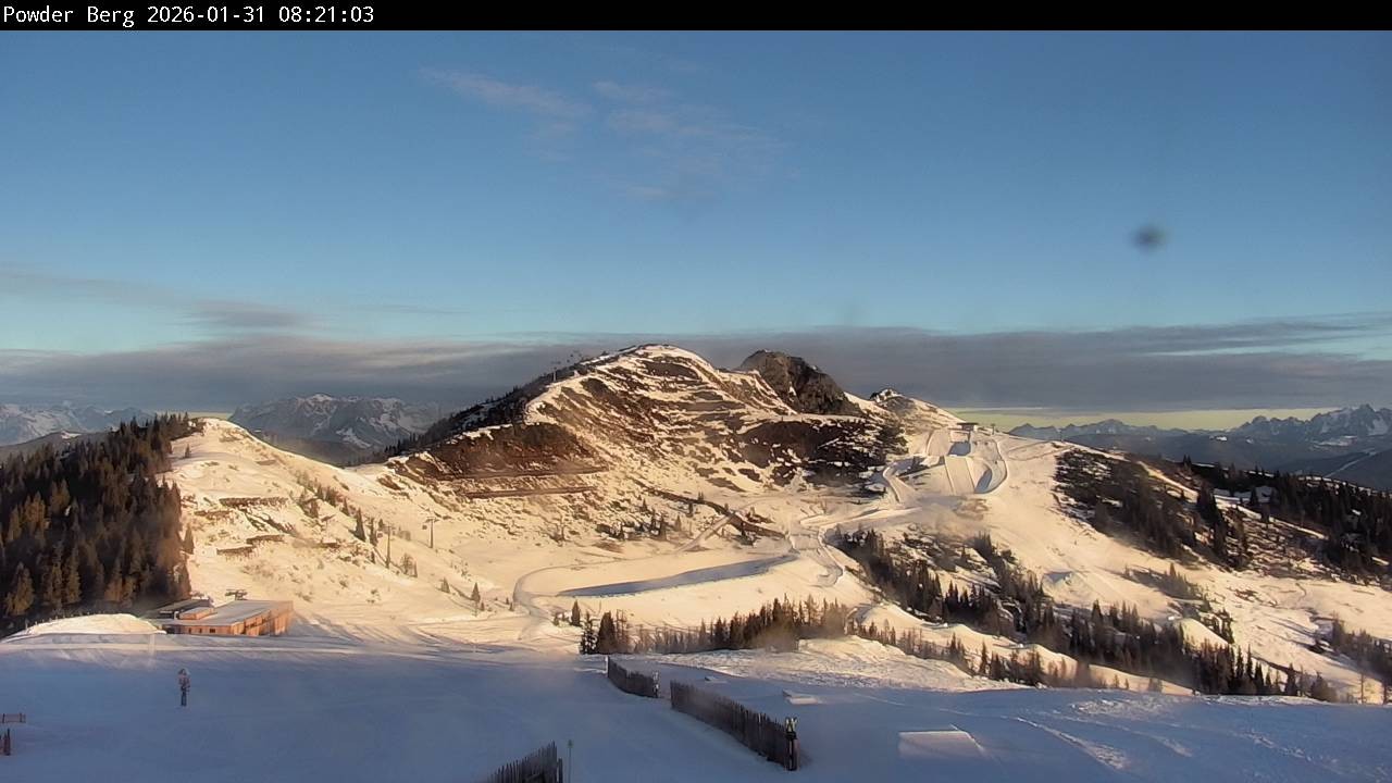 Archiv Foto Webcam Flachauwinkl-Kleinarl: Bergstation Powder Shuttle