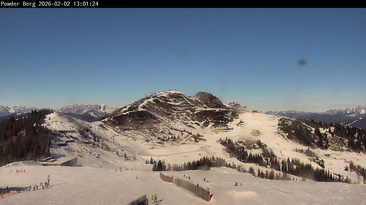 Archiv Foto Webcam Flachauwinkl-Kleinarl: Bergstation Powder Shuttle