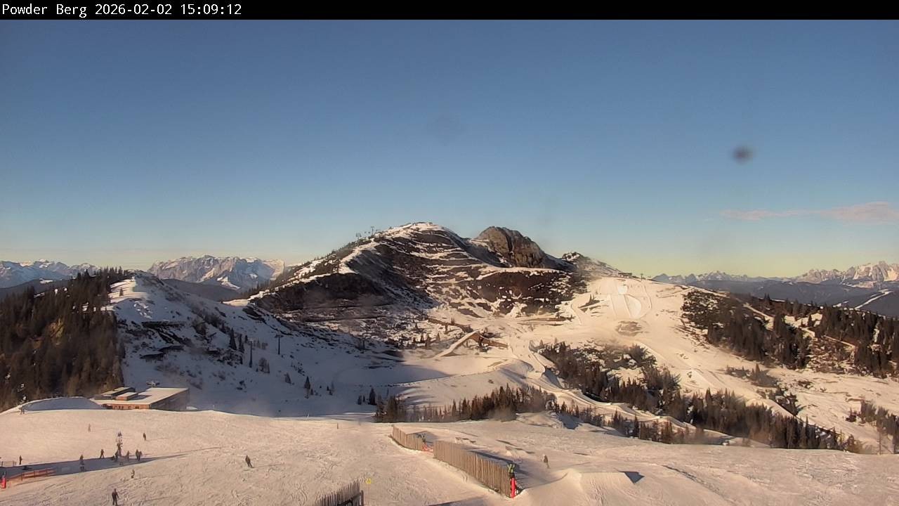 Archiv Foto Webcam Flachauwinkl-Kleinarl: Bergstation Powder Shuttle