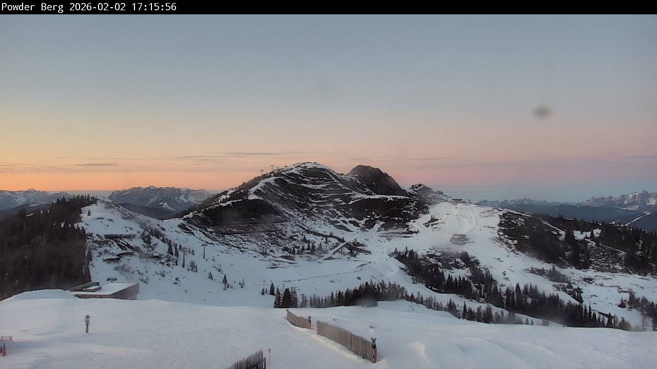 Archiv Foto Webcam Flachauwinkl-Kleinarl: Bergstation Powder Shuttle