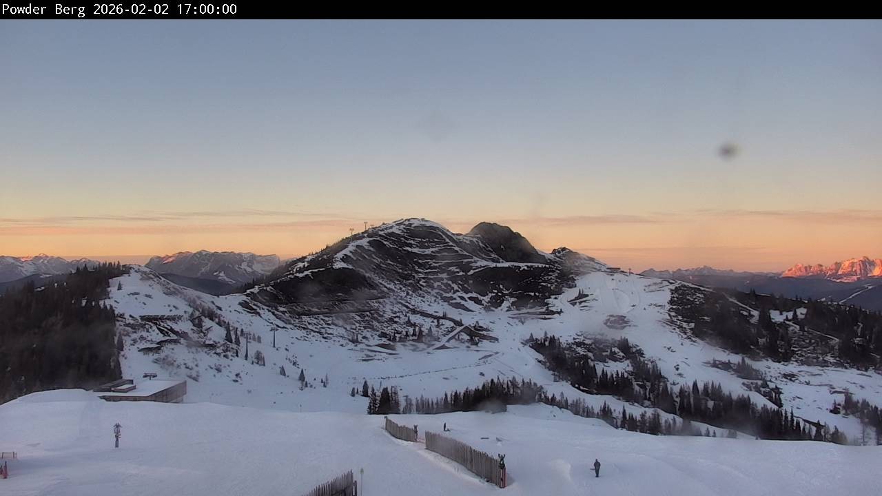 Archiv Foto Webcam Flachauwinkl-Kleinarl: Bergstation Powder Shuttle