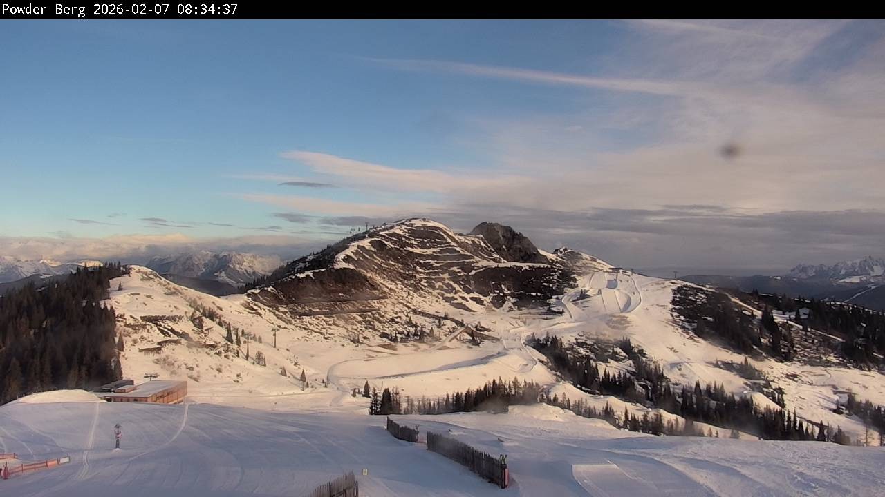 Archiv Foto Webcam Flachauwinkl-Kleinarl: Bergstation Powder Shuttle