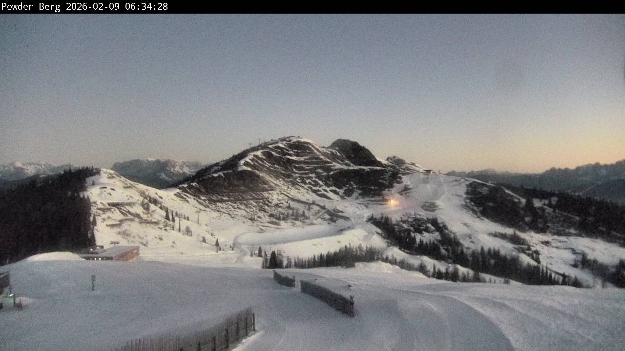 Archiv Foto Webcam Flachauwinkl-Kleinarl: Bergstation Powder Shuttle