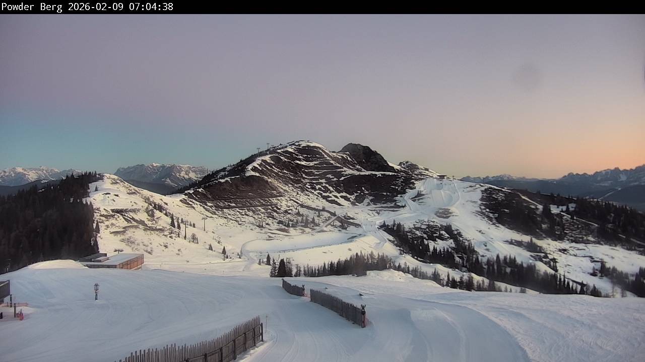 Archiv Foto Webcam Flachauwinkl-Kleinarl: Bergstation Powder Shuttle