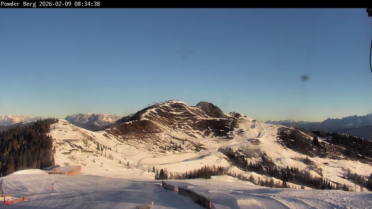 Archiv Foto Webcam Flachauwinkl-Kleinarl: Bergstation Powder Shuttle