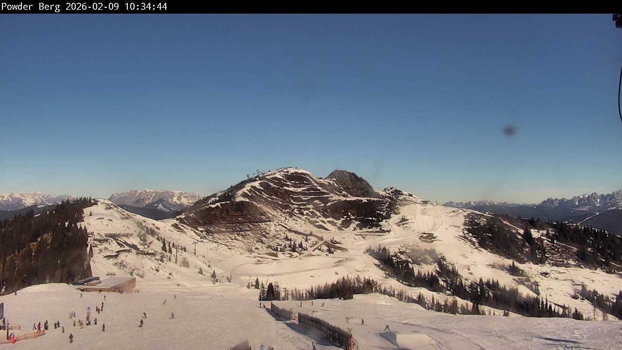 Archiv Foto Webcam Flachauwinkl-Kleinarl: Bergstation Powder Shuttle