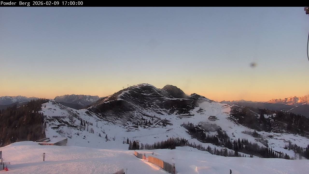 Archiv Foto Webcam Flachauwinkl-Kleinarl: Bergstation Powder Shuttle