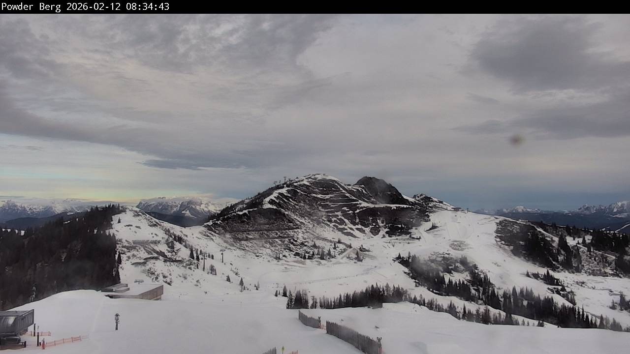 Archiv Foto Webcam Flachauwinkl-Kleinarl: Bergstation Powder Shuttle