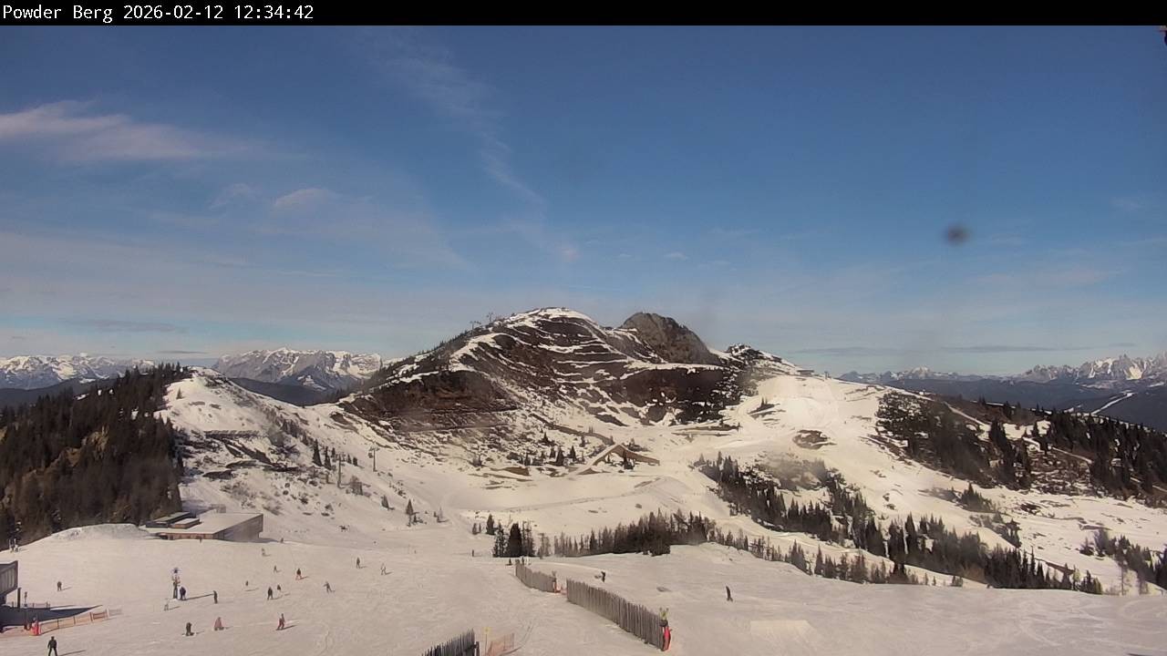 Archiv Foto Webcam Flachauwinkl-Kleinarl: Bergstation Powder Shuttle