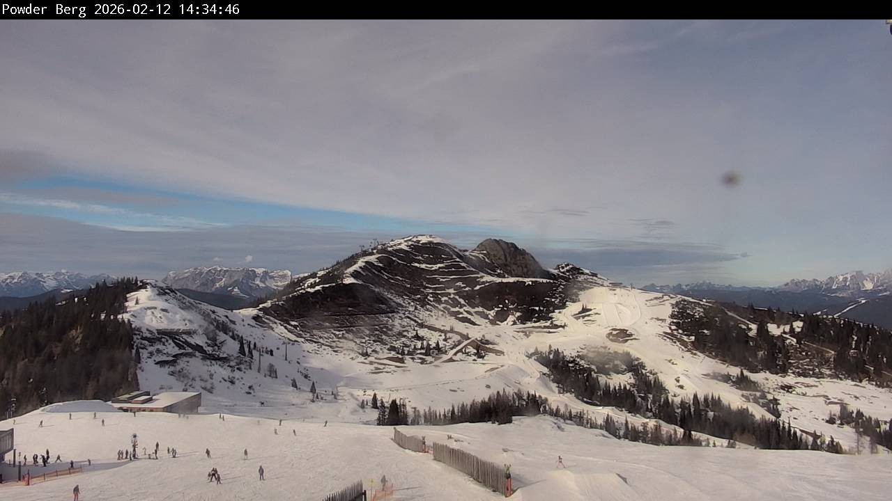 Archiv Foto Webcam Flachauwinkl-Kleinarl: Bergstation Powder Shuttle